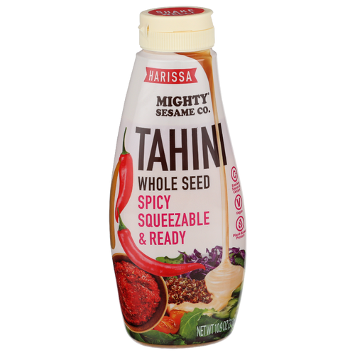 Mighty Sesame CO. Harissa Tahini Squeeze Bottle - 10.9 Ounce