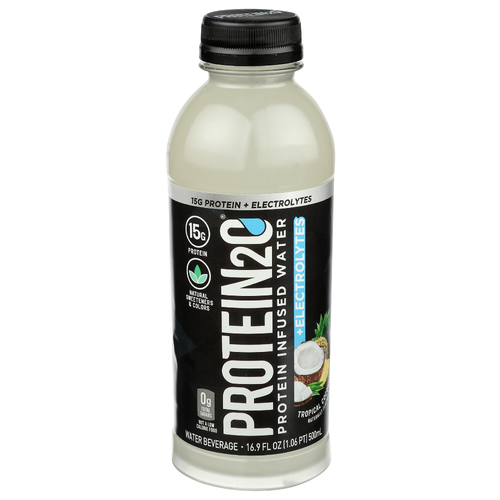 Protein2o Protein Infused Water Tropical Coconut - 16.9 Fluid Ounce