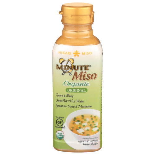 Hikari Miso Organic Original M1nute Miso - 10 Ounce