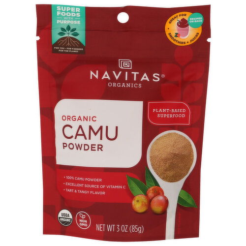 NAVITAS ORGANICS Raw Camu Powder - 3 Ounce