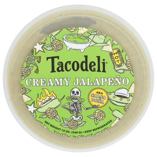 Tacodeli Creamy Jalapeño Salsa Doña - 12 Ounce