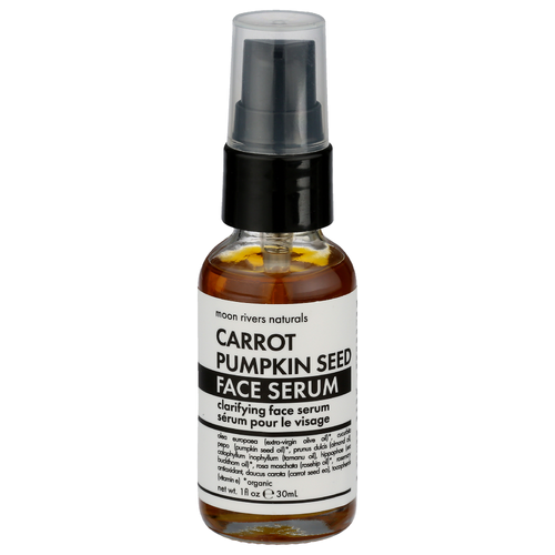 Moon Rivers Naturals Carrot Pumpkin Seed Face Serum - 1 Fluid Ounce