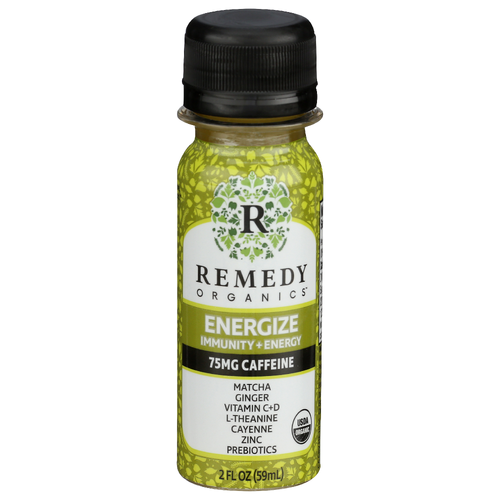 Remedy Organics Energize Wellness Shot IMMUNITY+ - 2 Fluid Ounce Image 1 of 4