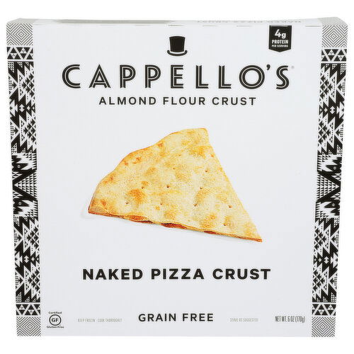 Cappello's Naked Pizza Crust - 6 Ounce