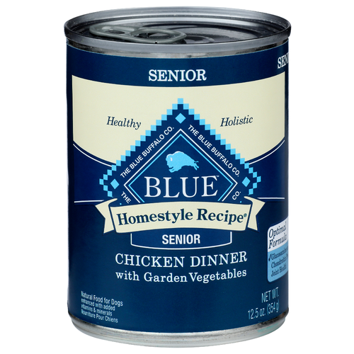 The Blue Buffalo Co. Chicken Dinner With Garden Vegetables Senior Dog Food - 12.5 Ounce