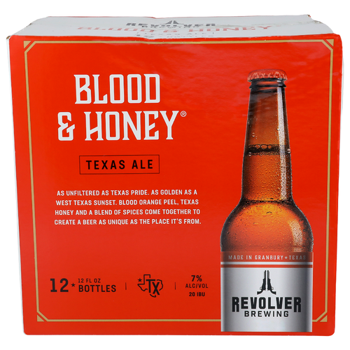 Revolver Brewing Blood & Honey - 12 Fluid Ounce - 12 Count
