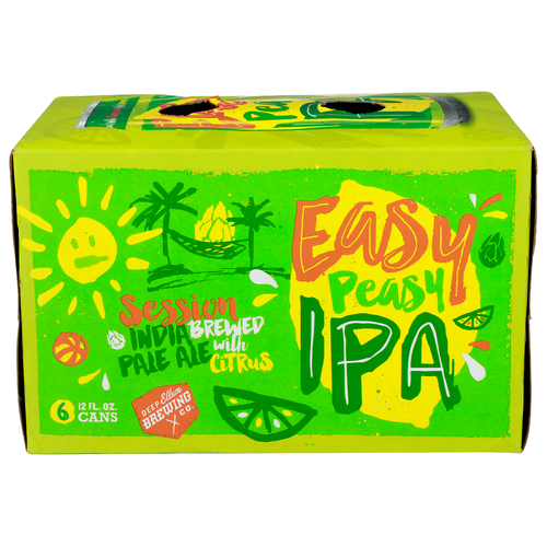Deep Ellum Brewing Co. Easy Peasy IPA Beer - 6 Count