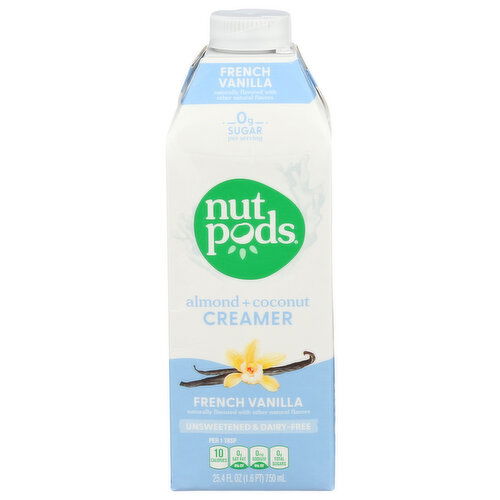 Nutpods Creamer Alm Ccnt Frvan Un - 25.4 Fluid Ounce