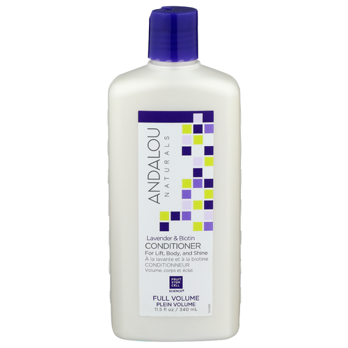 Andalou Naturals Full Volume Lavender & Biotin Conditioner - 11.5 Fluid Ounce