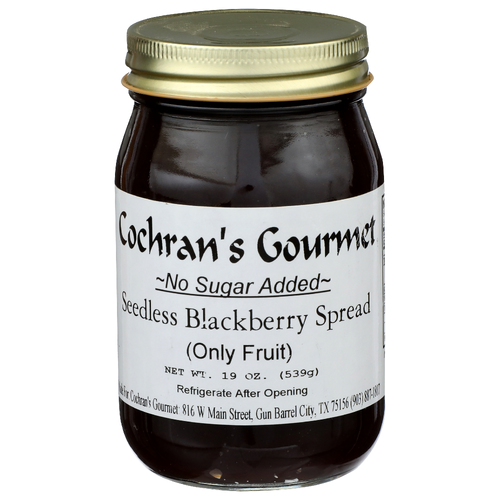 Cochran's Gourmet Seedless Blackberry Spread - 19 Ounce