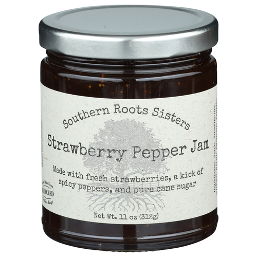 Southern Roots Sisters Strawberry Pepper Jam - 11 Ounce