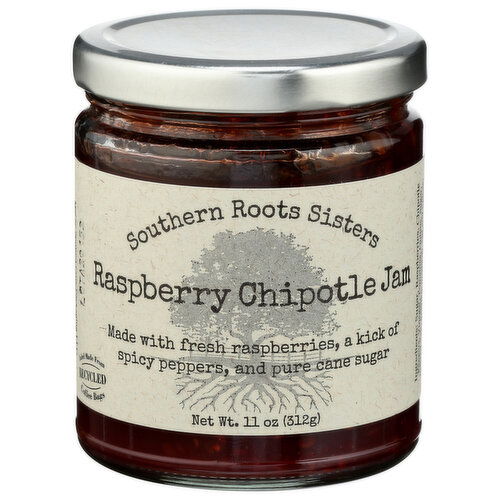SOUTHERN ROOTS SISTERS Raspberry Chipotle Jam - 11 Ounce