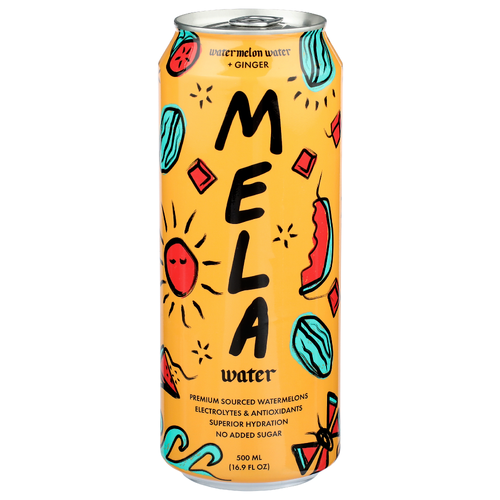 Mela Watermelon Water + Ginger - 500 ml