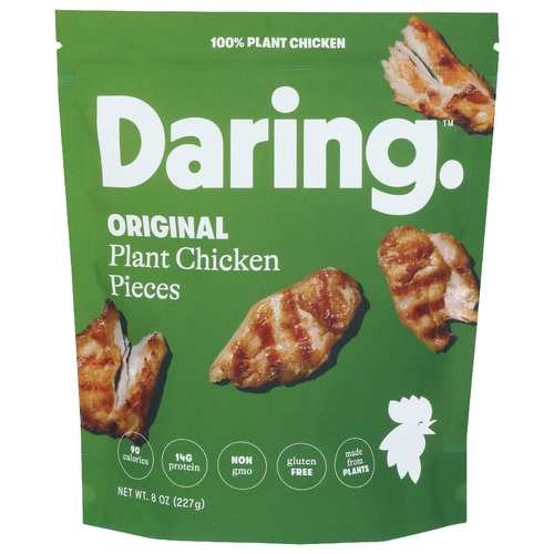 DARING Plain Original Plant Chicken Pieces - 8 Ounce