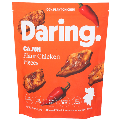 DARING Cajun Spicy Plant Chicken Pieces - 8 Ounce