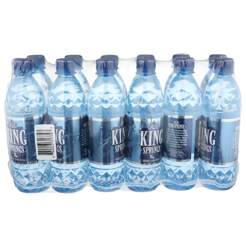 King Springs Purified Spring Water - 16.9 Fluid Ounce - 12 Count