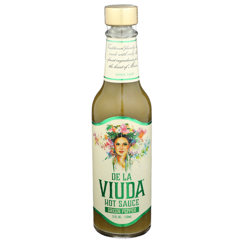 De La Viuda Green Pepper Hot Sauce - 5 Fluid Ounce