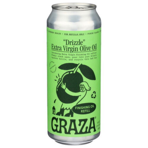 Graza Single Origin Olive Oil Drizzle Refill Can - 16.3 Fluid Ounce Image 1 of 4