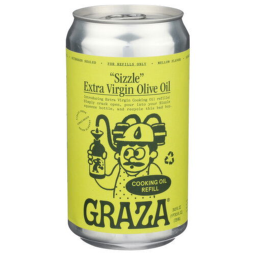Graza Single Origin Olive Oil Sizzle Refill Can - 24.5 Fluid Ounce Image 1 of 4