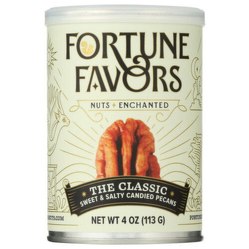Fortune Favors The Classic Candied Pecans - 4 Ounce Image 1 of 2