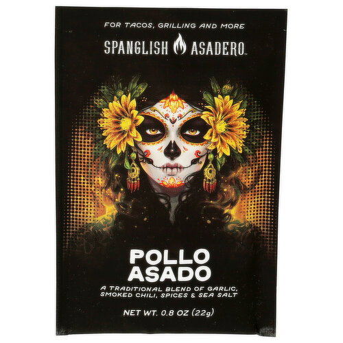 Spanglish Asadero Pollo Asado - 0.8 Ounce