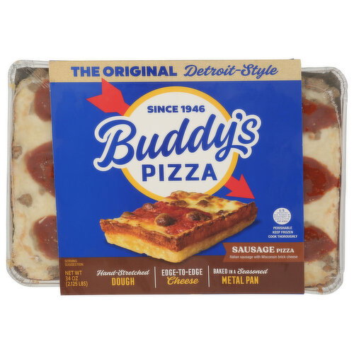 Buddys Pizza Sausage - 34 Ounce Image 1 of 4