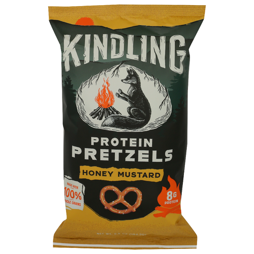 Kindling Honey Mustard Protein Pretzels - 6.5 Ounce Image 1 of 4