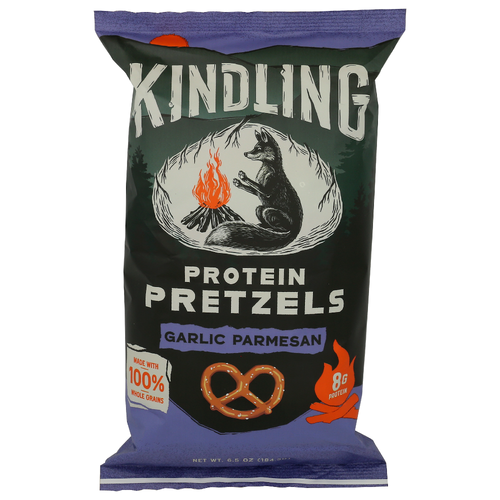 Kindling Garlic Parmesan Protein Pretzels - 6.5 Ounce Image 1 of 4