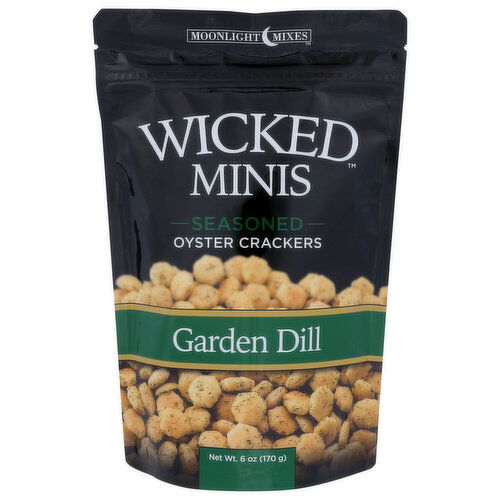 Wicked Mix Minis Crackers Garden Dill - 6 Ounce