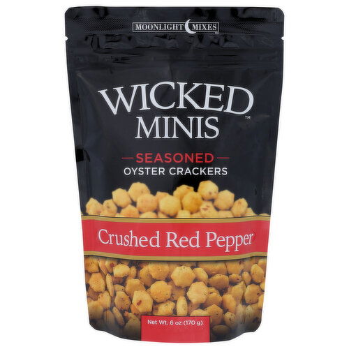 Wicked Mix Minis Crackers Crushed Red Pepper - 6 Ounce