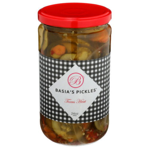 BASIA'S PICKLES Texas Heat - 24 Ounce