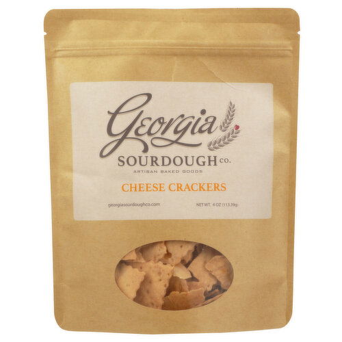 Georgia Sourdough Co Cheese Crackers - 4 Ounce