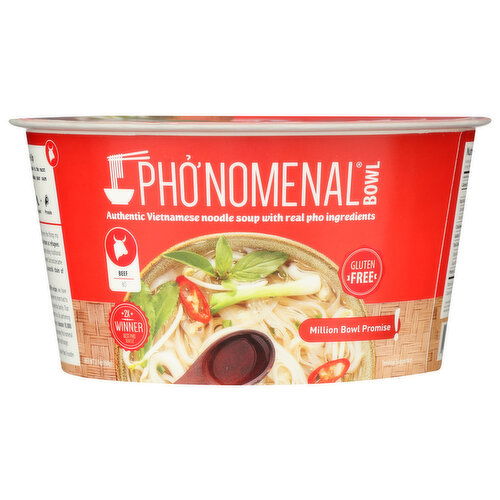 PHỞNOMENAL Bowl Soup Pho Beef - 2.1 Ounce