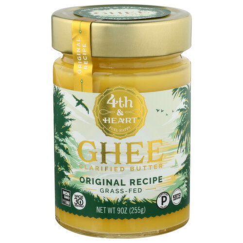 4Th & Heart Ghee Original Recipe - 9 Ounce