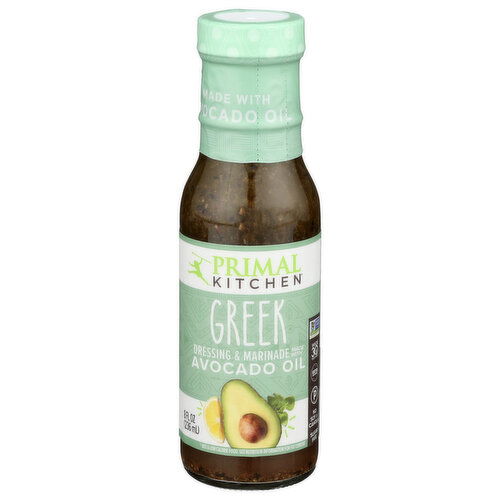 Primal Kitchen Vinaigrette & Marinade Greek - 8 Fluid Ounce