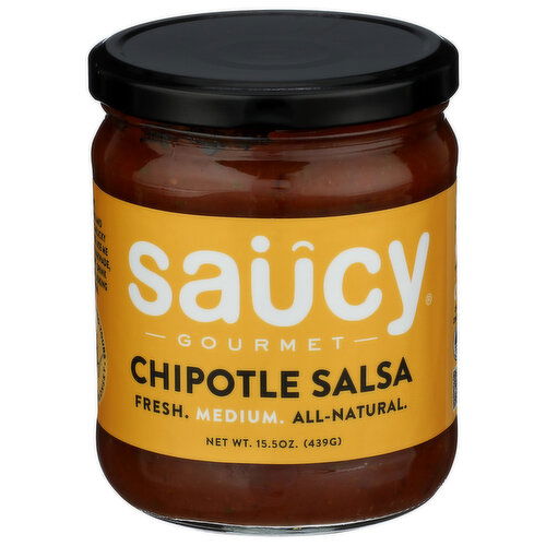 BLONSKY's Gourmet Fresh Chipotle Salsa Saucy - 15.5 Ounce