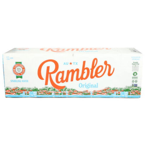 Rambler Water Sparkling Original 12PK - 12 Fluid Ounce - 12 Count