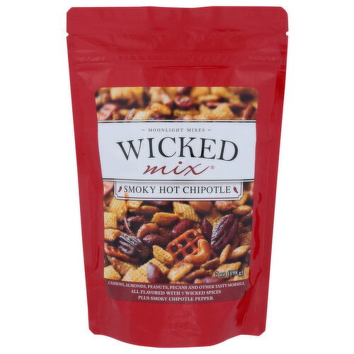 Wicked Mix Snack Smoky Hot Chipotle - 7 Ounce