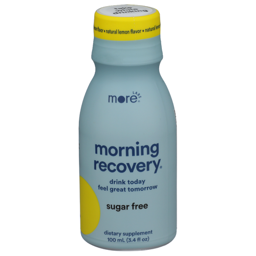 MORE LABS Natural Sugar-Free Lemon Ready To Drink Morning Recovery - 100 ml