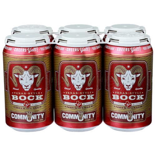 Community Beer Co. Amber Lager - 12 Fluid Ounce - 6 Count