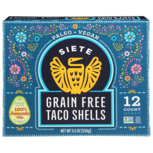 Siete Taco Shells - 0.458 Ounce - 12 Count