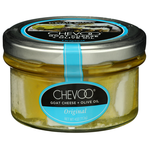 CHEVOO Original Marinated Goat Cheese & Olive Oil - 4 Ounce Image 1 of 4