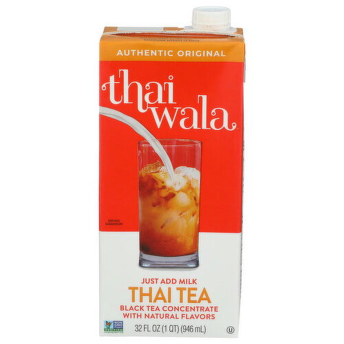 Thaiwala Herbal Tea Thai Iced Liquid Original Concentrate - 32 Fluid Ounce Image 1 of 4