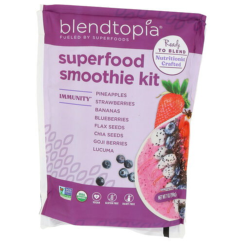 Blendtopia Immunity Superfood Smoothie Kit - 7 Ounce Image 1 of 4