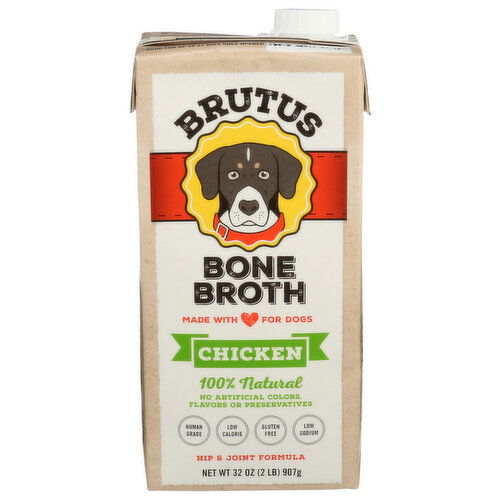 Brutus Bone Broth Chicken - 32 Ounce