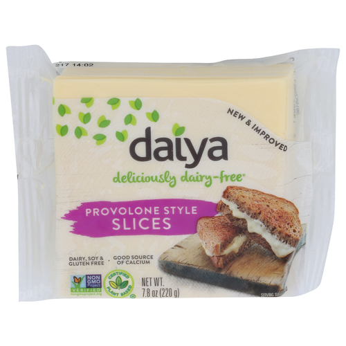 Daiya Provolone Slice Style Slices - 7.8 Ounce