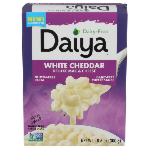 Daiya Foods White Cheddar Cheese Mac & Cheeze Dairy Free Gluten Style Vegan And Dairy-Free, Soy-Free, Gluten-Free - 10.6 Ounce Image 1 of 4