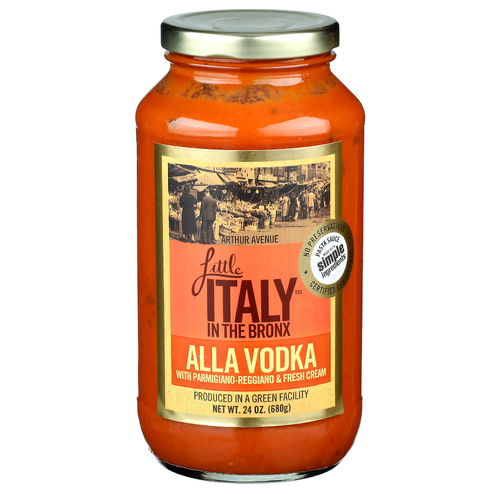 Little Italy In The Bronx With Parmigiano-reggiano & Fresh Cream Alla Vodka - 24 Ounce