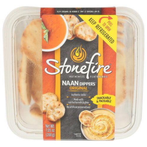 STONEFIRE Original Naan Dippers - 7.05 Ounce