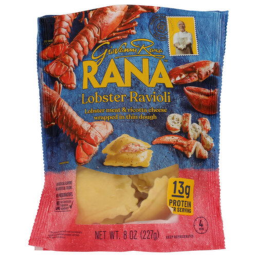 GIOVANNI RANA Lobster Ravioli - 8 Ounce